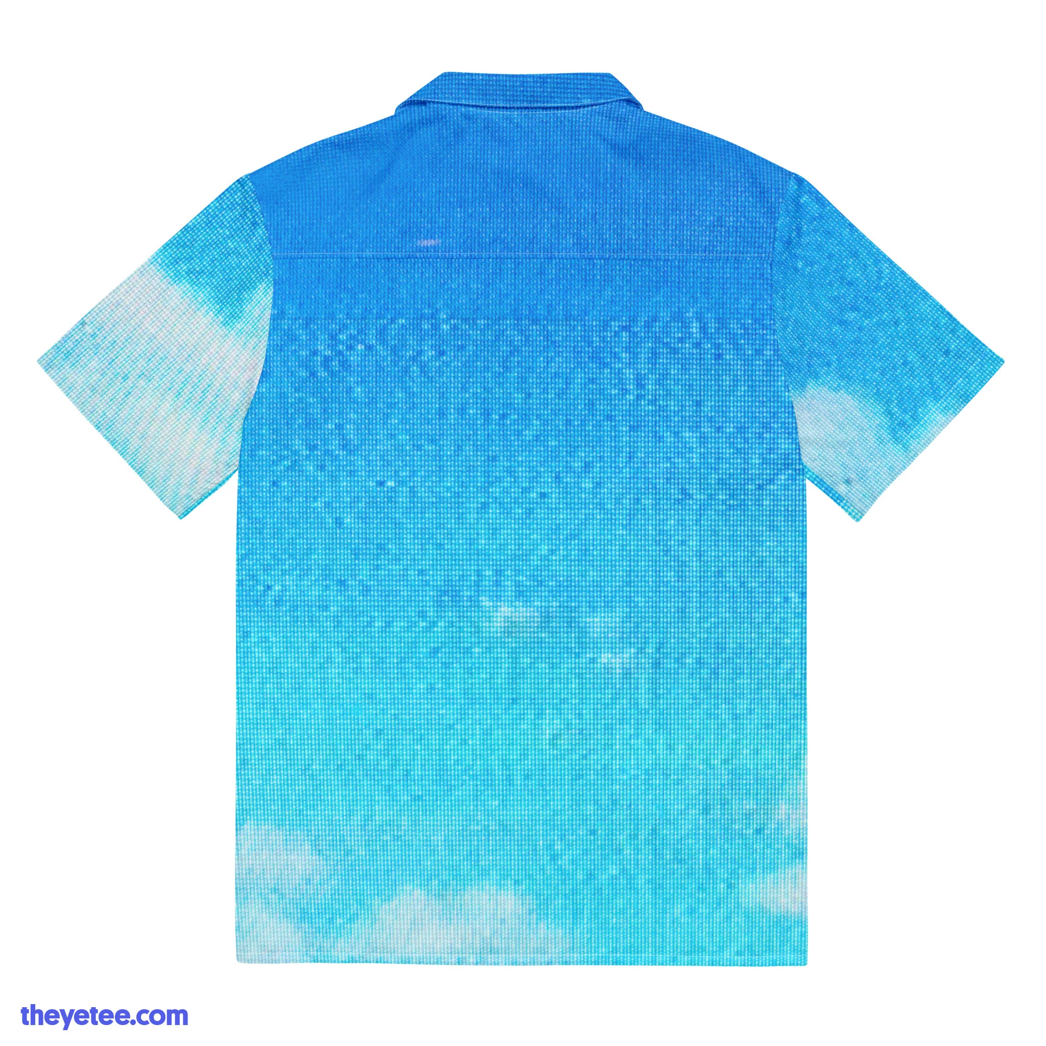 Blue Sky VHS Button Up Shirt - Image 3
