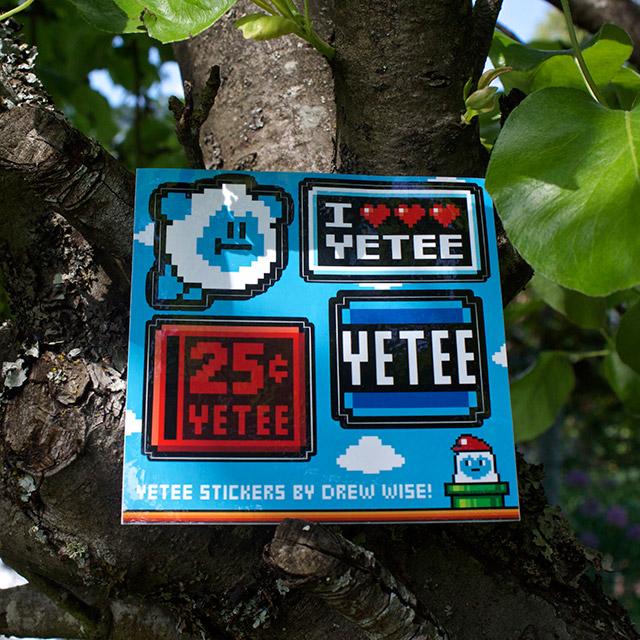 Super Yetee Land Stickers - Image 3