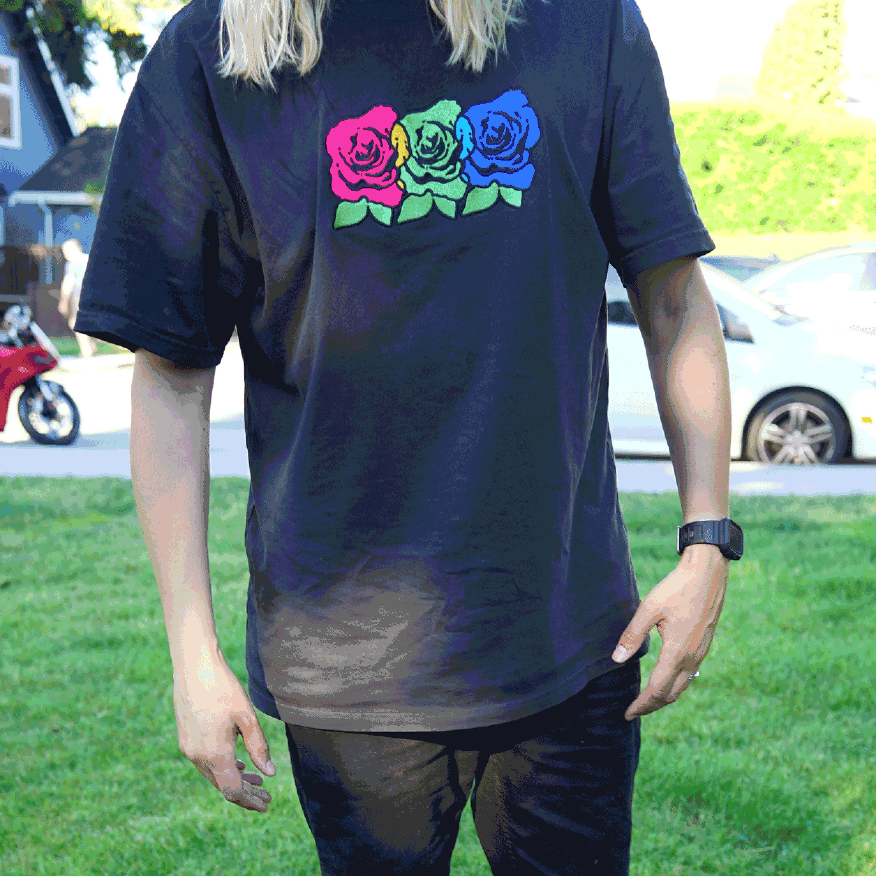 RGB Oversize Embroider Tee - Image 3