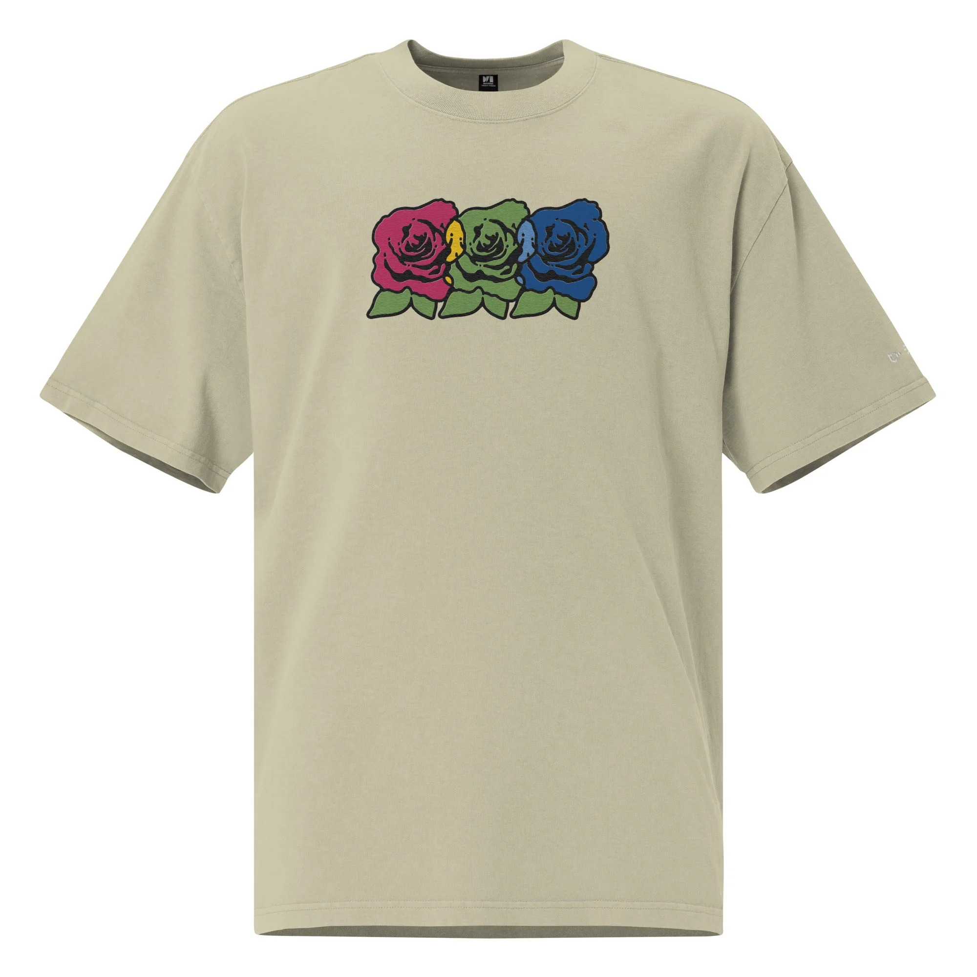 RGB Oversize Embroider Tee - Image 5