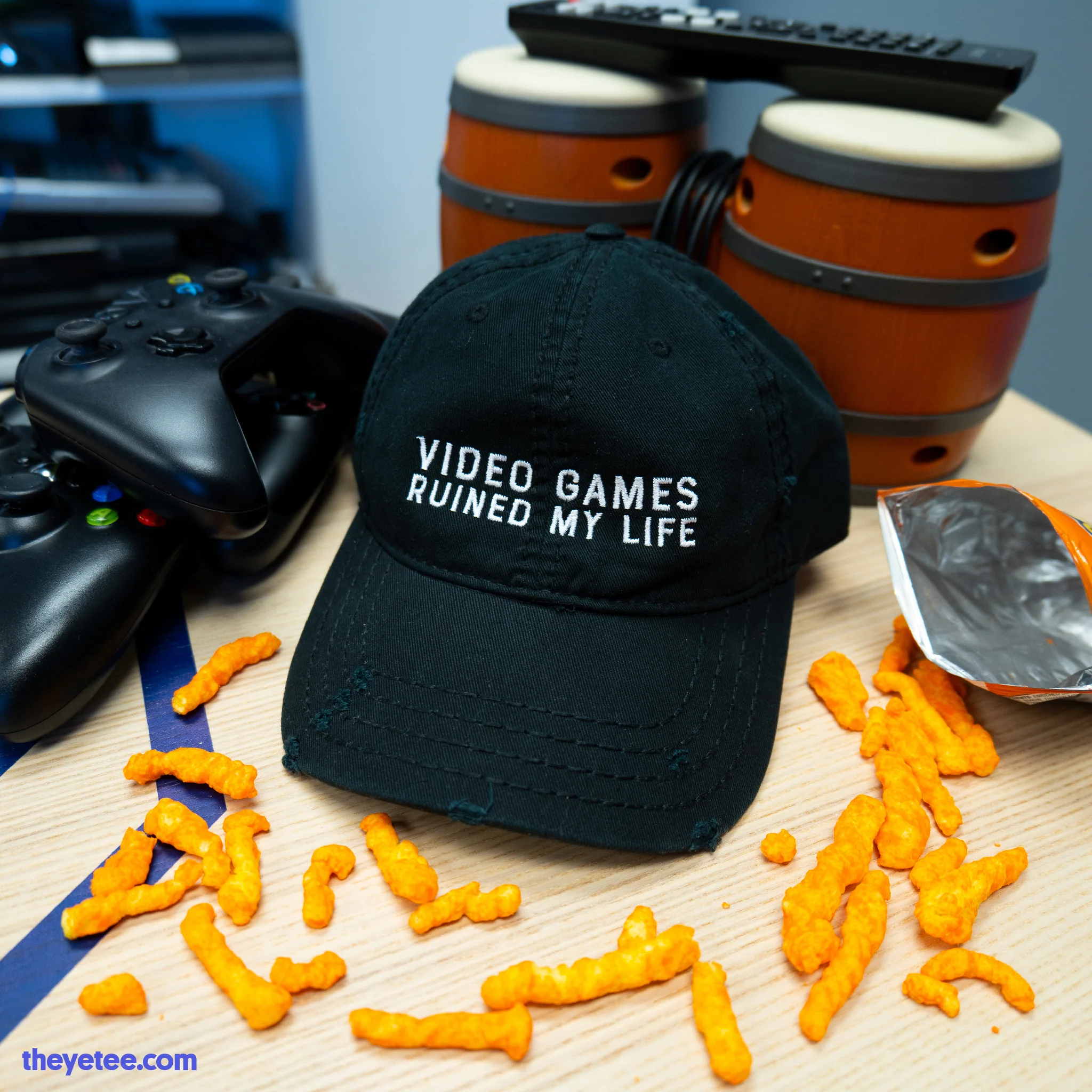 Video Games Ruined my Life Hat - Image 3