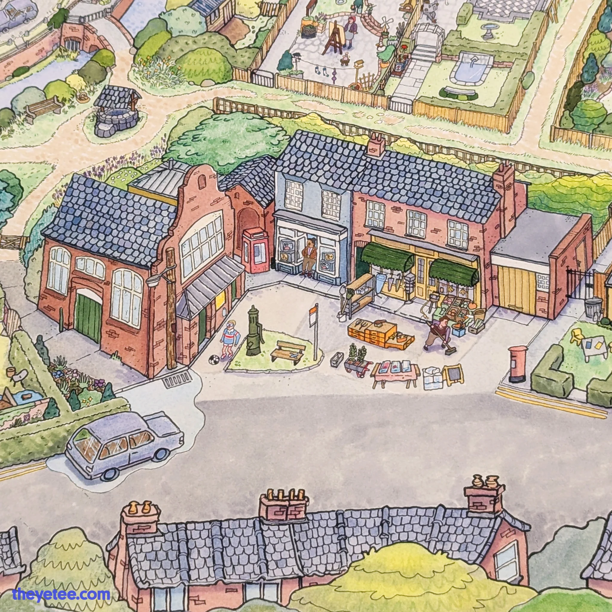 Village Print - Image 3